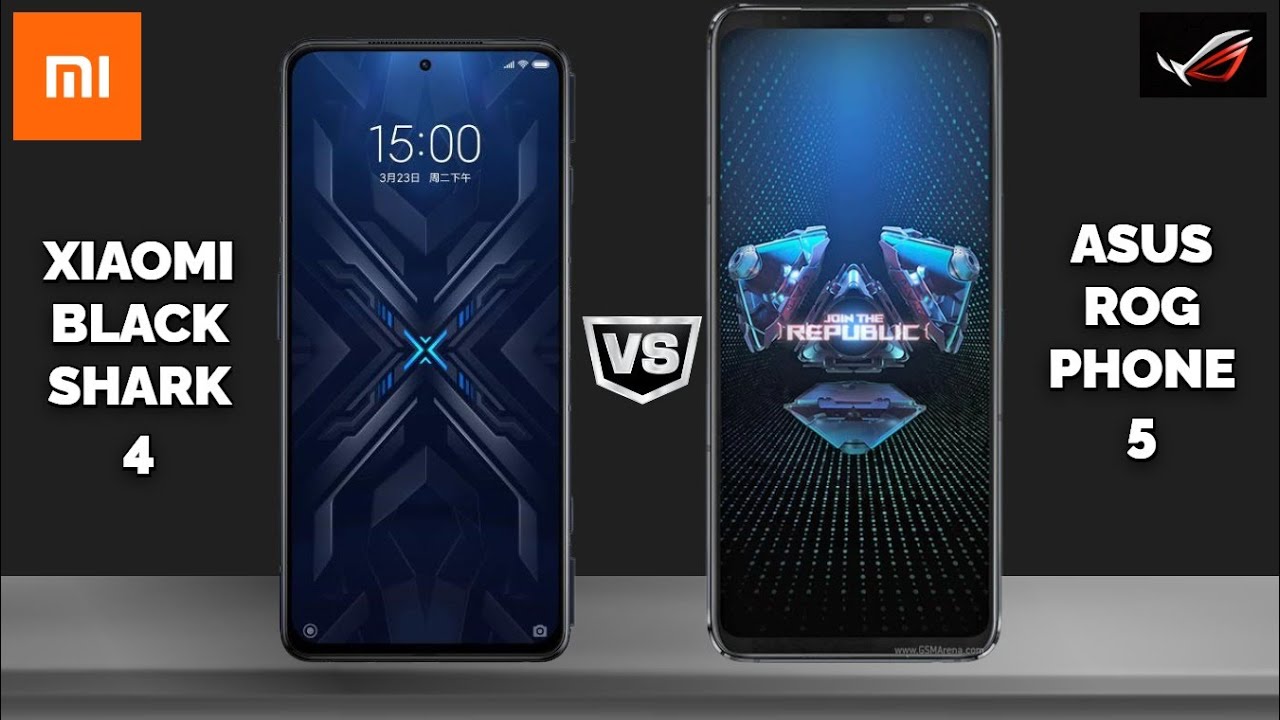 Xiaomi Black Shark 4 vs Asus ROG Phone 5 | Full comparison