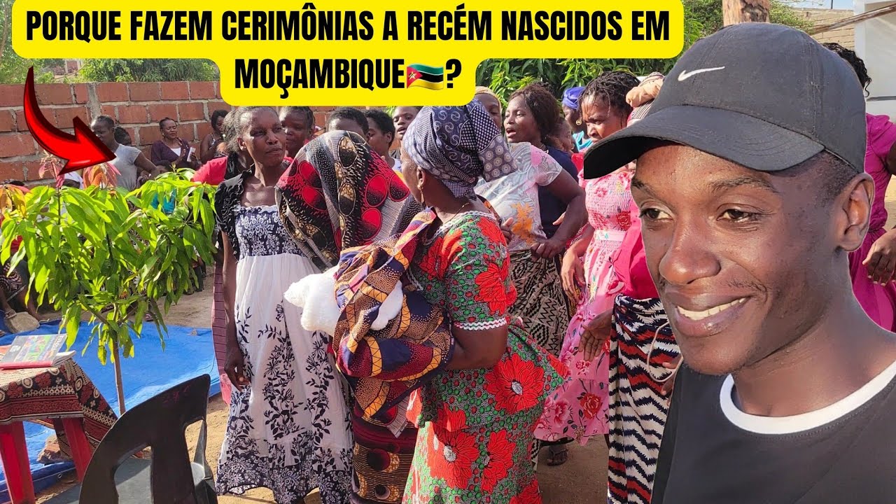 O QUE ACONTECE  NA CERIMÔNIA DE RECÉM NASCIDOS EM MOÇAMBIQUE🇲🇿😯? #moçambique #cultura #africa