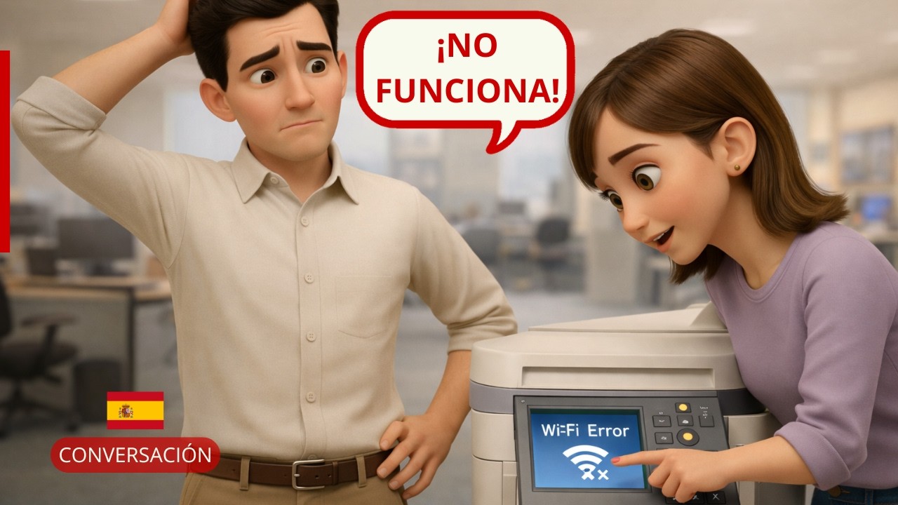 Real Spanish Conversations – Why Your Monday at Work Goes Wrong (Beginners)
