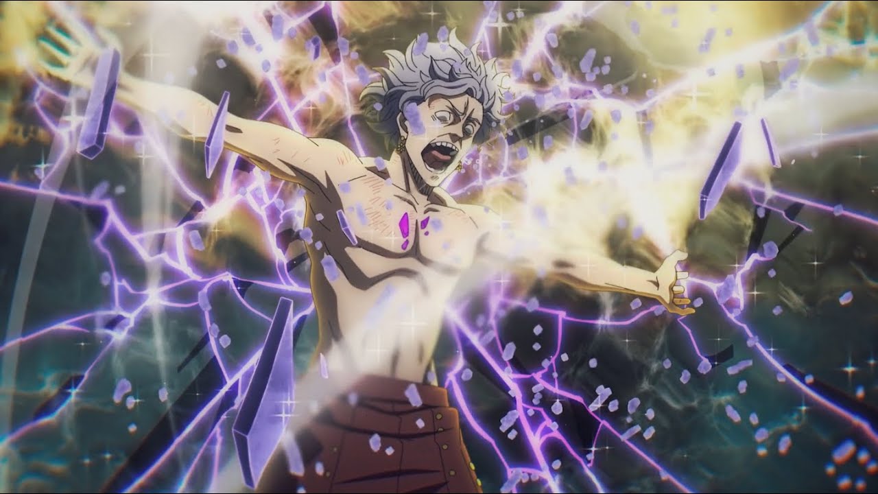 Yami and Yuno VS Jester Garandros