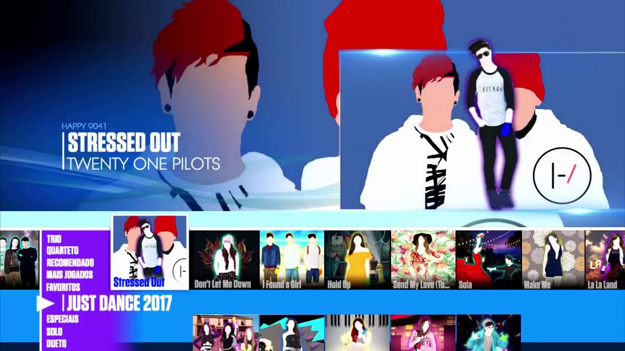 Just Dance 2017 | Song List Menu