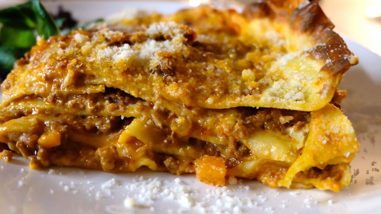 Лазанья Болоньезе классический рецепт (5 слоёв)/Classic Lasagna Bolognese (5 layers)