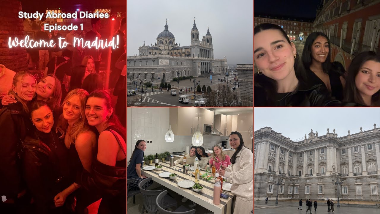 Welcome to Madrid🇪🇸💃  I Study Abroad Diaries Episode 1✈️