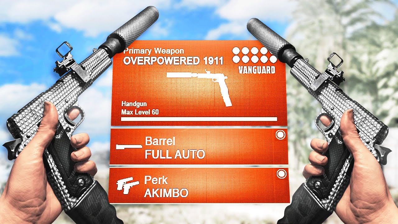 the Full Auto VG 1911 PISTOLS are OVERPOWERED in Warzone..