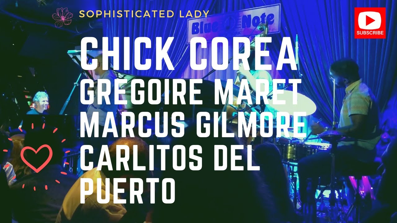 CHICK COREA GREGOIRE MARET MARCUS GILMORE CARLITOS DEL PUERTO SOPHISTICATED LADY