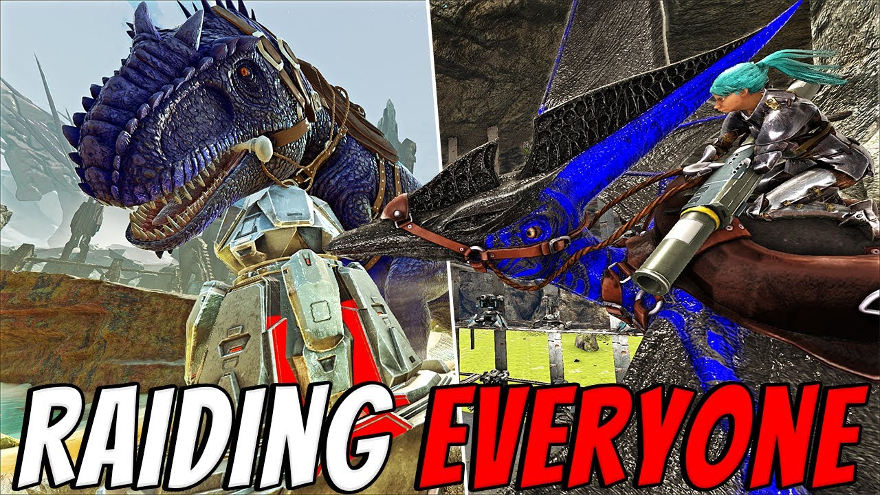 We Took CONTROL Of EXTINCTION Then Raided EVERYONE - Ark