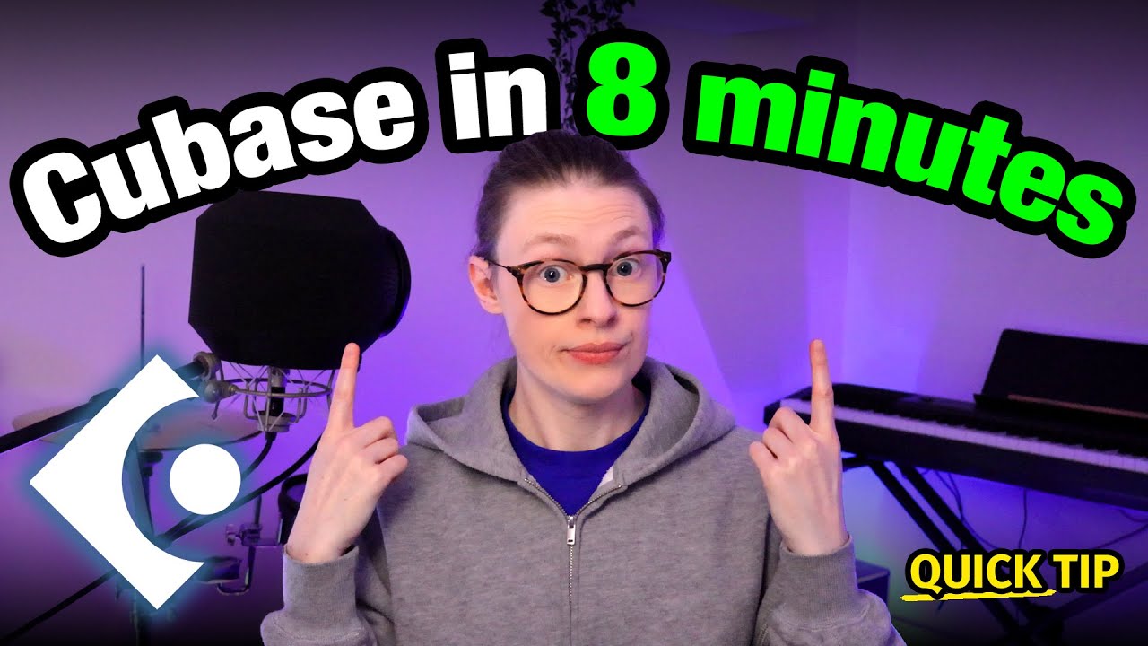 Learn Cubase in 8 Minutes | Beginner Guide