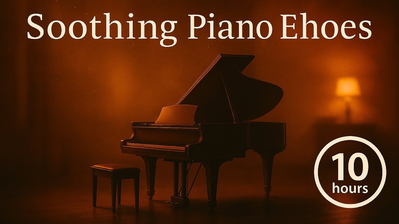 Soothing Piano Echoes &bull; Let Go, Breathe, and Melt Into Peace (10 Hours)