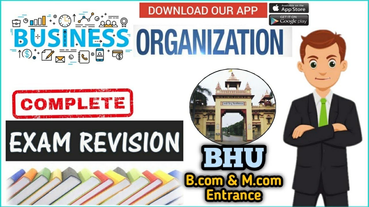 Business Organization Revision || BHU B.com & M.com Entrance Exam 2020
