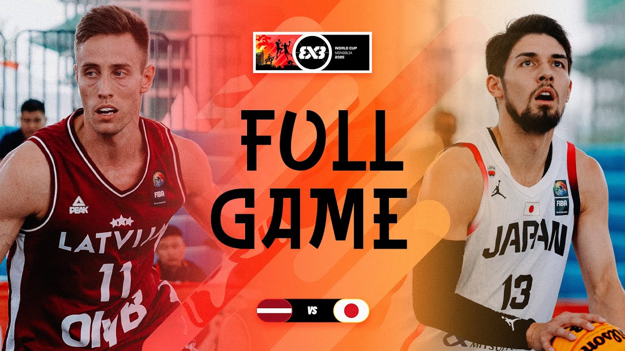 Japan 🇯🇵 vs Latvia 🇱🇻 | Men | Full Pool Game | FIBA 3x3 World Cup 2025 | 3x3 Basketball