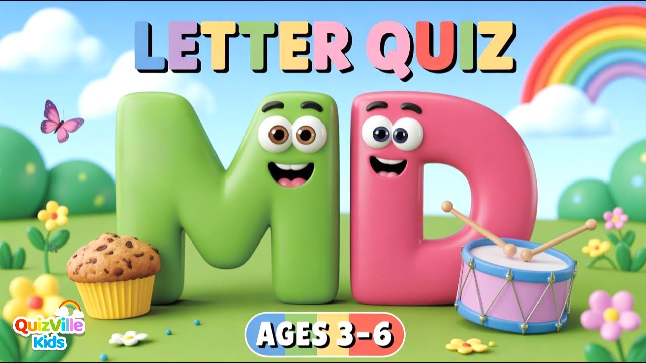 ABC Letters Quiz (M&D) 🔤 Fun Alphabet Quiz for Preschoolers & Toddlers