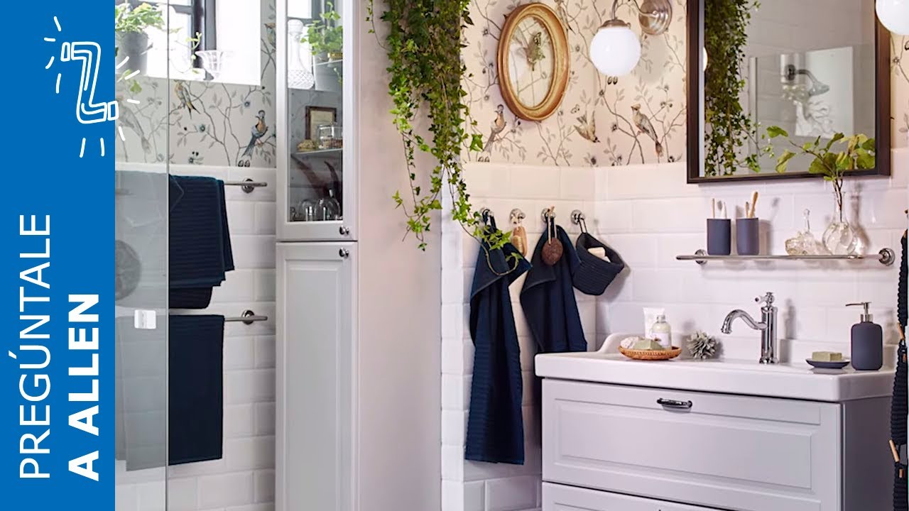 Cómo organizar el baño e integrar una zona de lavandería - IKEA