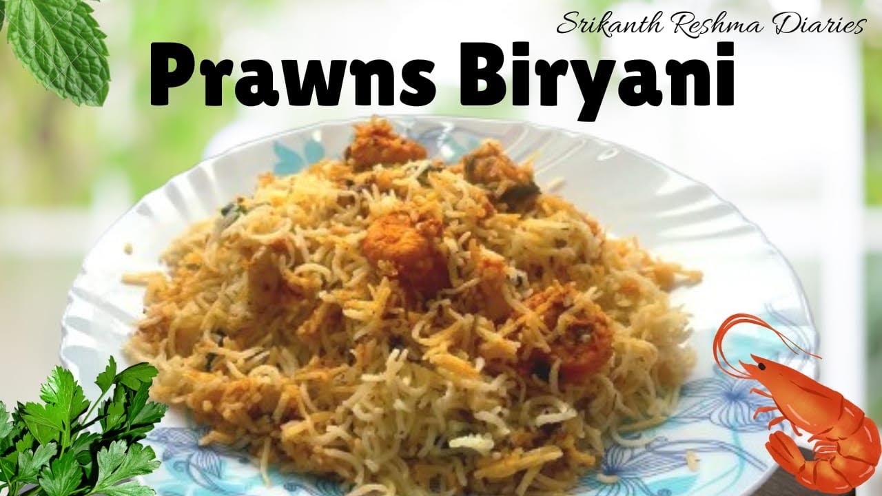 Easy & Tasty homemade Prawns pulav | Prawns Biryani 