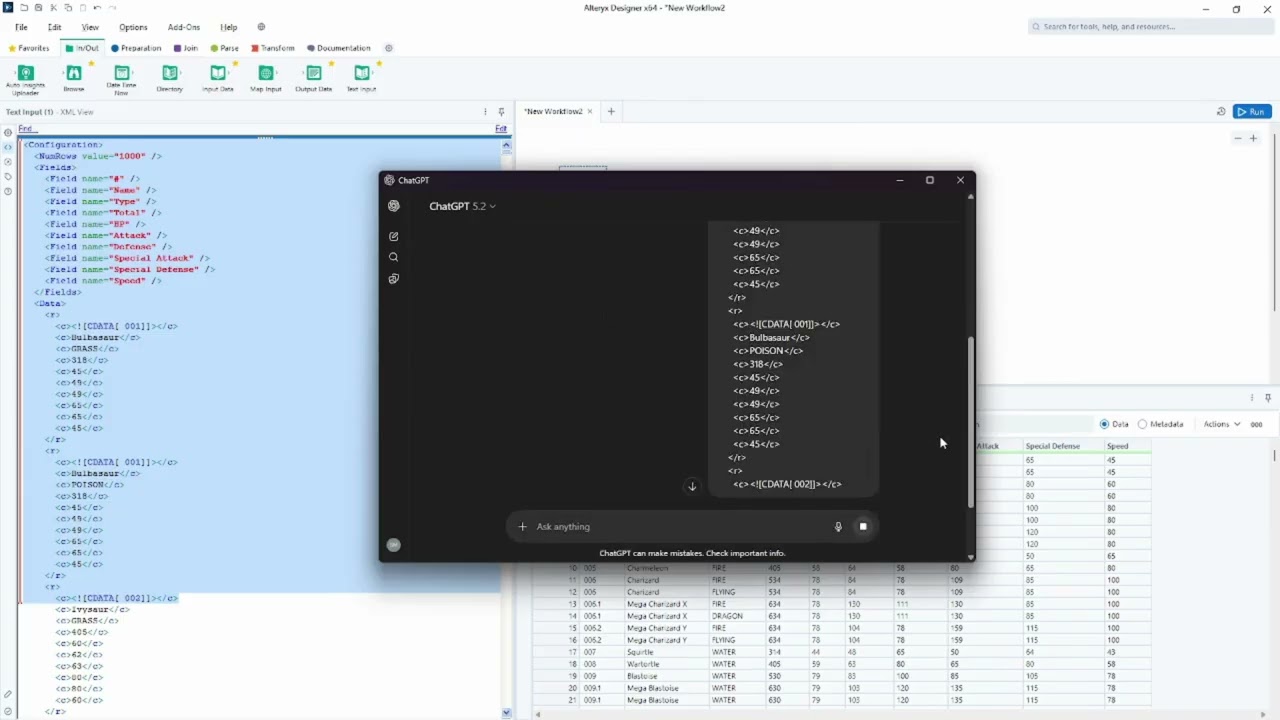 Alteryx 101: Text Input Tool