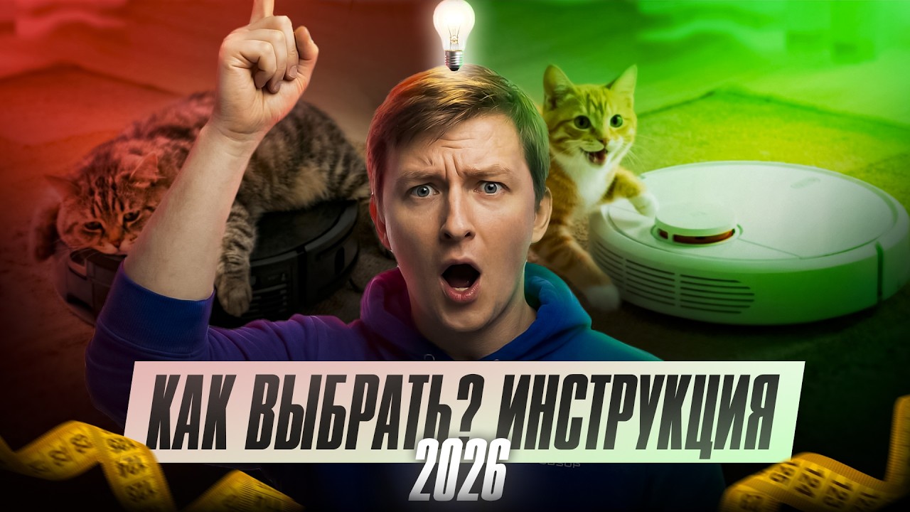 Как ВЫБРАТЬ робот-пылесос и НЕ ПОЖАЛЕТЬ о покупке в 2026 году