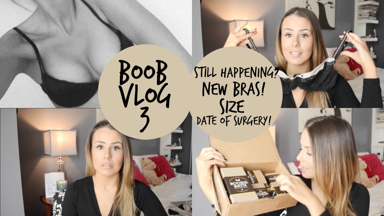 BOOB VLOG #3: STILL HAPPENING?, NEW BRAS, DATES & MORE!