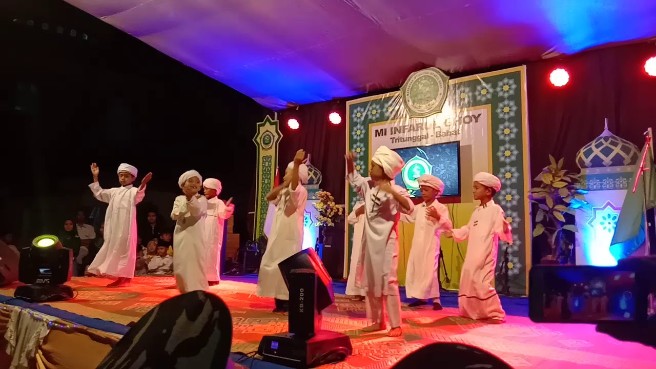 Lagu Rumput Bertasbih | Pentas Seni MI Infarul Ghoy Tritunggal - Wafa dkk