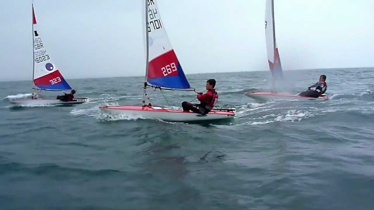 Topper Reaching in 18knots