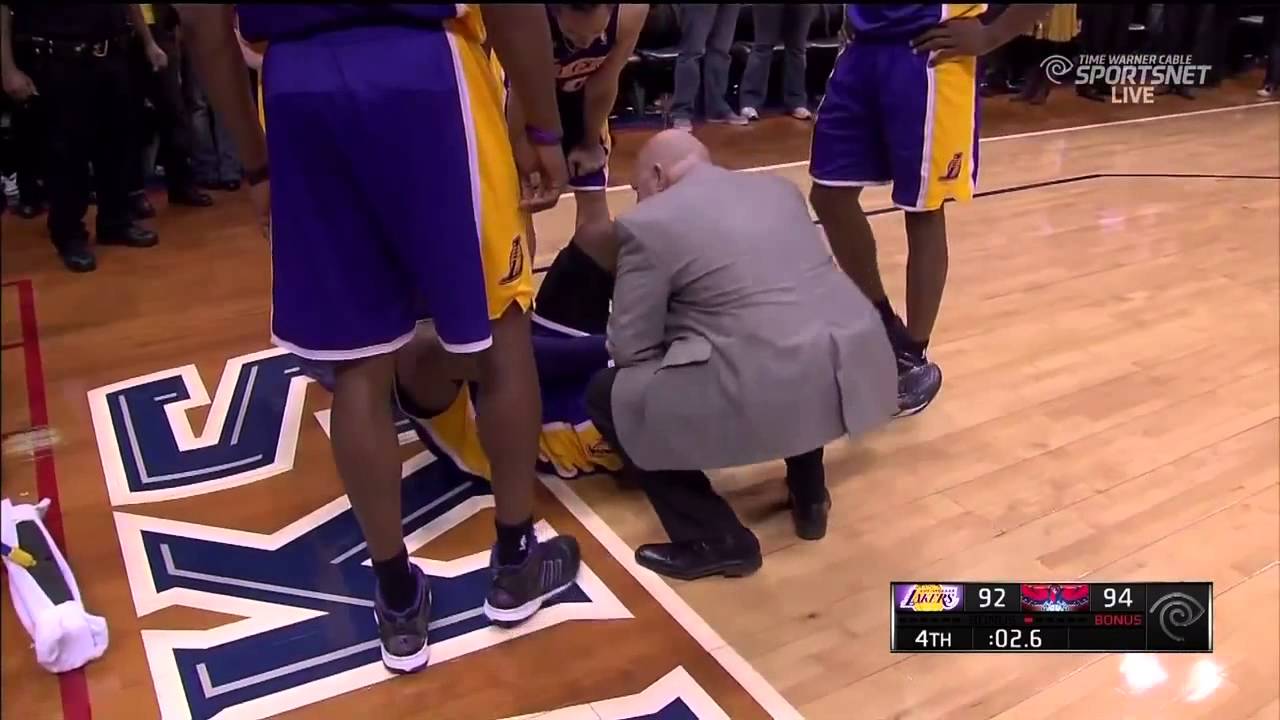 Dahntay Jones intentionally injured Kobe Bryant