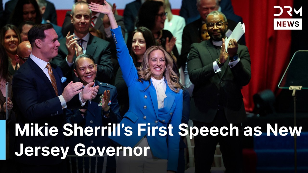 FULL HISTORIC SPEECH: Mikie Sherrill Sworn In as New Jersey’s 57th Governor | AC1G