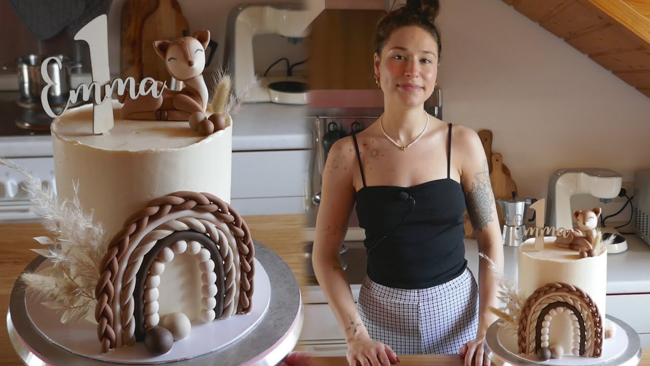 ☺️Fondant Regenbogen selber machen - Tortendeko