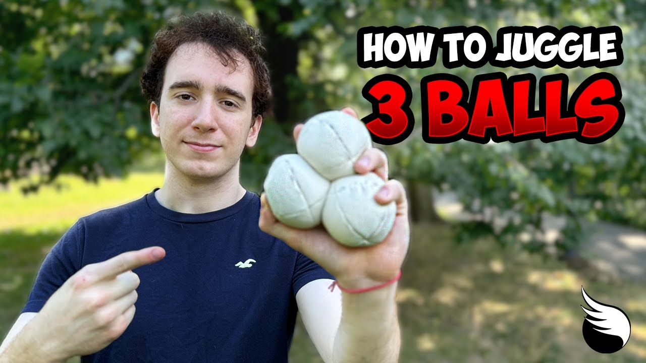 How to Juggle 3 Balls (FOR Beginners)