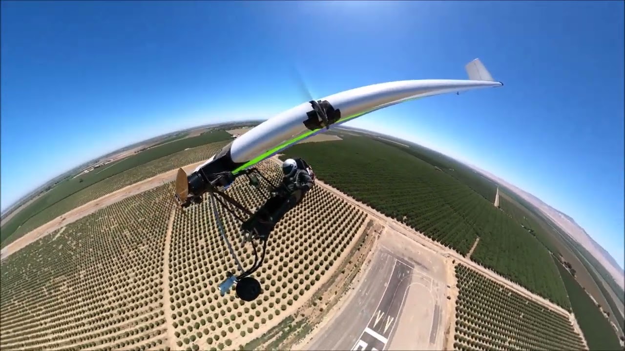 Electric Powered Millennium Hang Glider with Samsung 40T 21700 cells