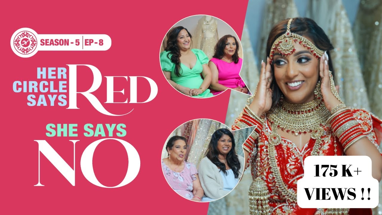 Brides Entourage Vs. Her: Red or Pink Lehenga! Nazranaa Diaries S5E8