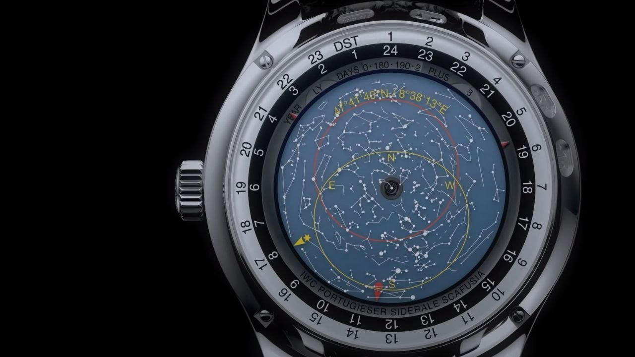 It's star time. Immerse yourself in the Portugieser Sidérale Scafusia.