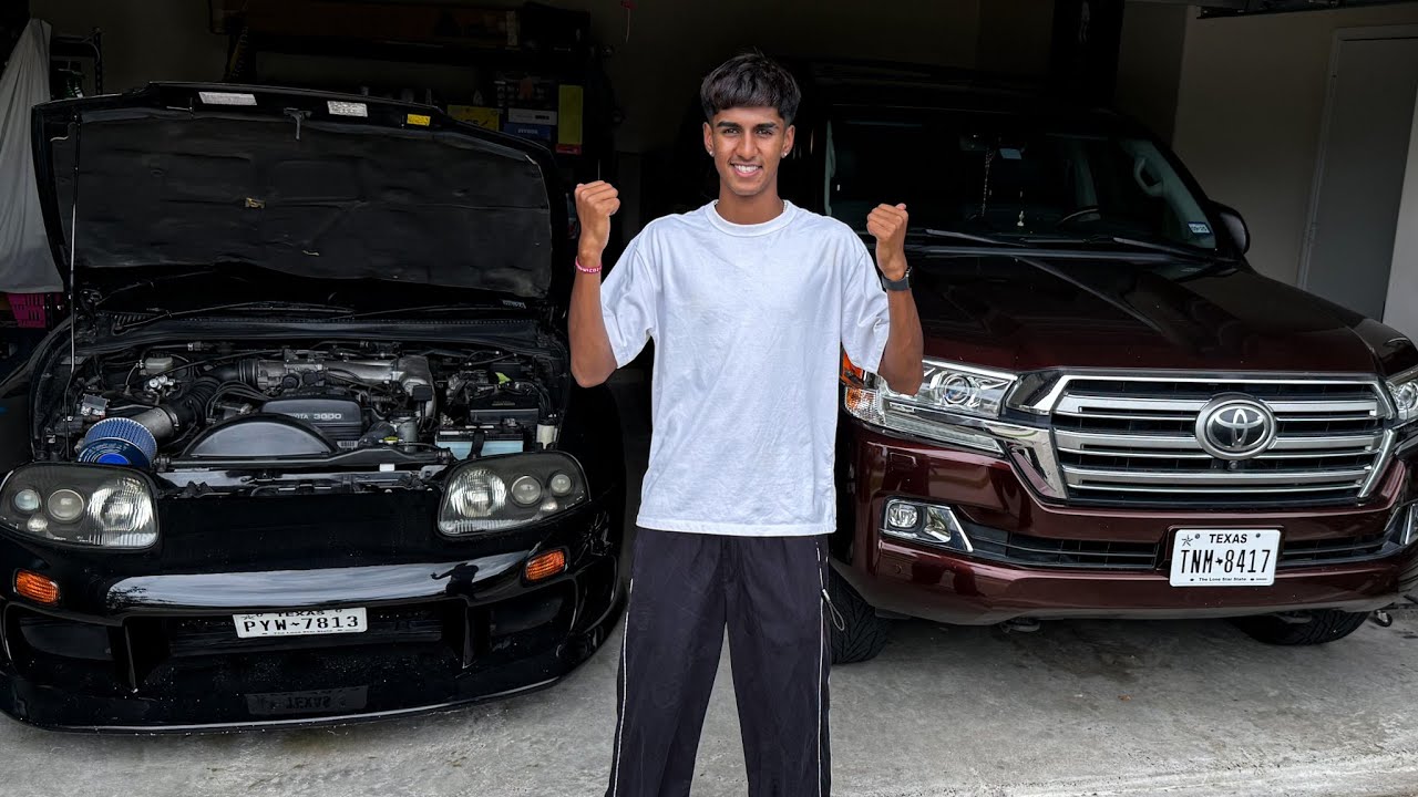 MALLU OWNED SUPRA and LAND CRUISER!