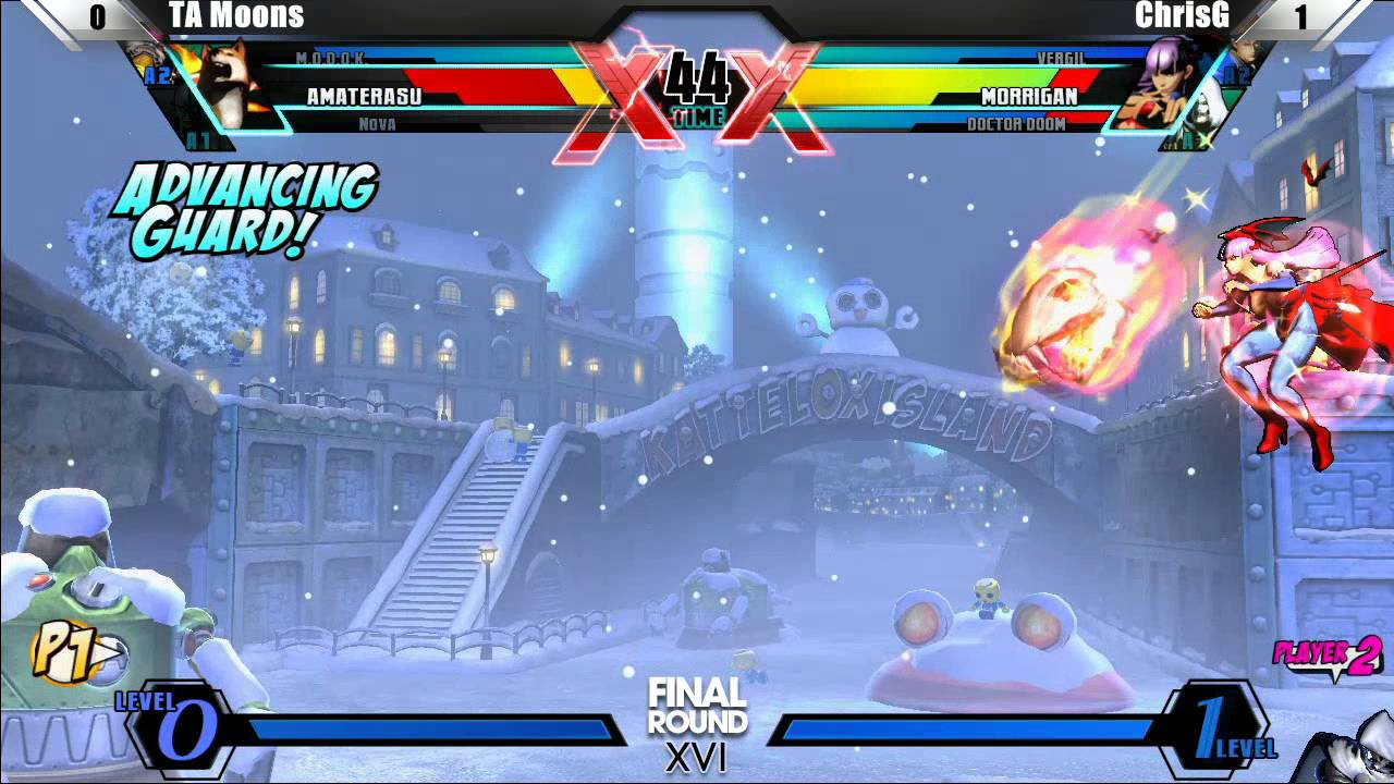 UMVC3 Top 8 TA Moons vs AGE ChrisG - Final Round XVI Tournament