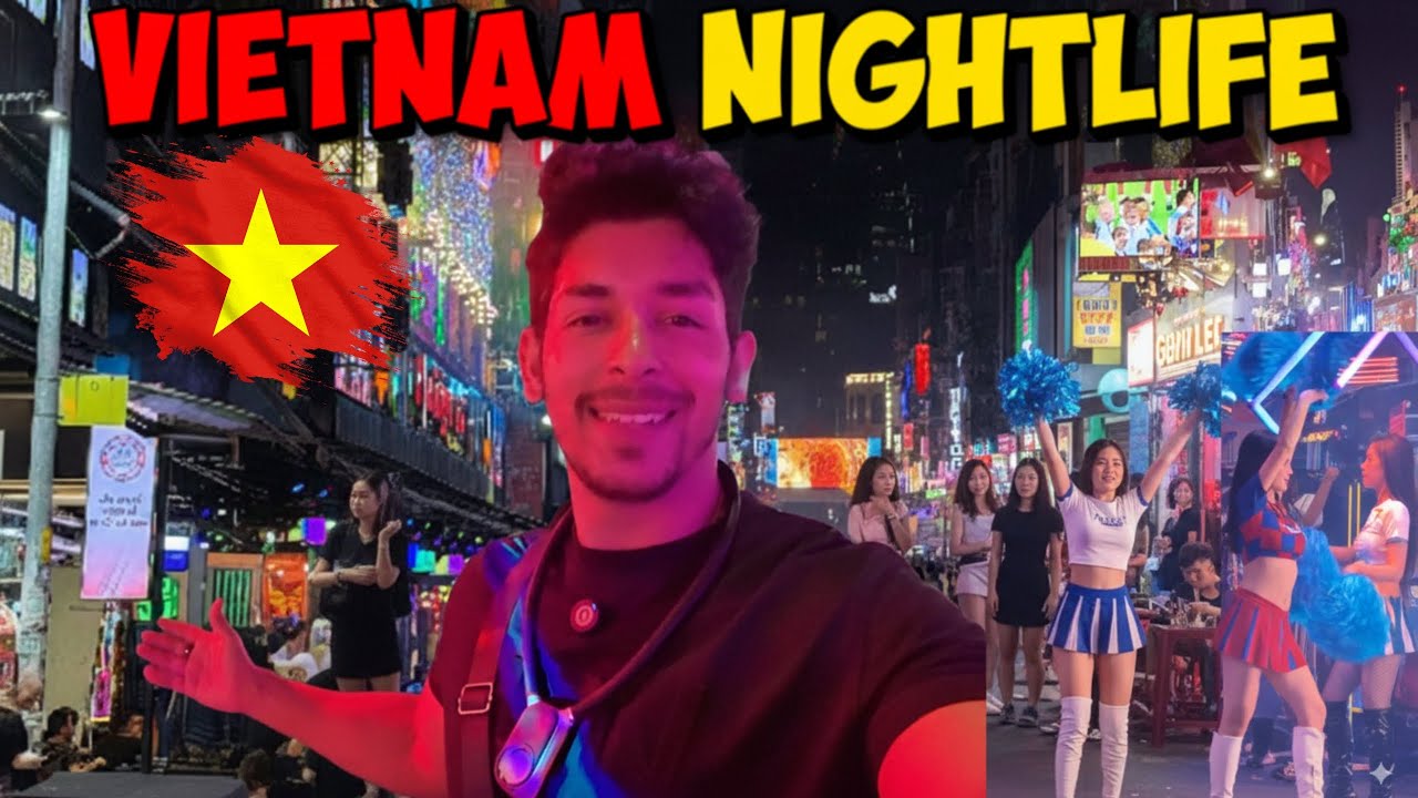 Vietnam Nightlife SHOCKED Me! 🇻🇳 Ho Chi Minh First Impressions | Bui Vien Street, Indian Food Etc