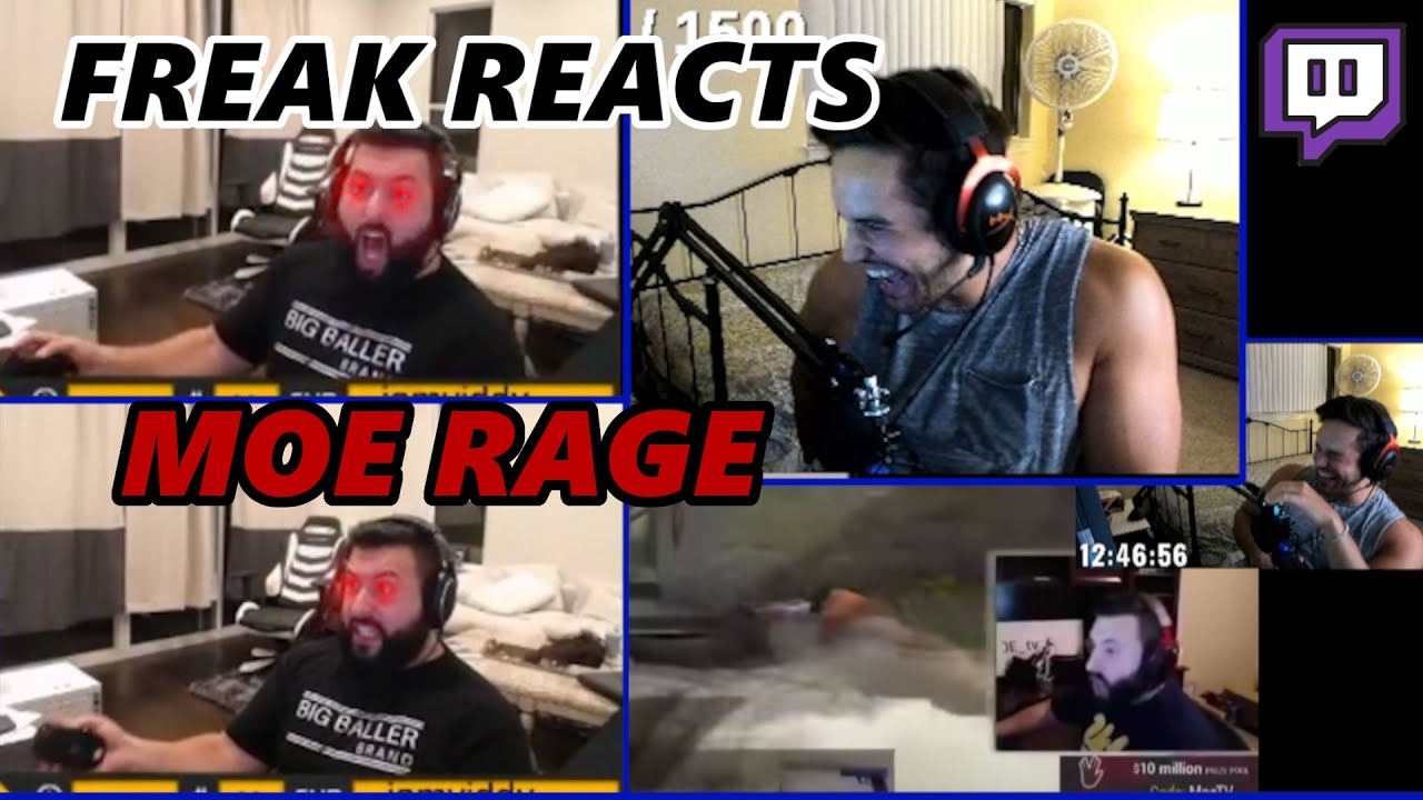FREAK REACTS to the CLASSIC MOE RAGE COMPILATION! 2021