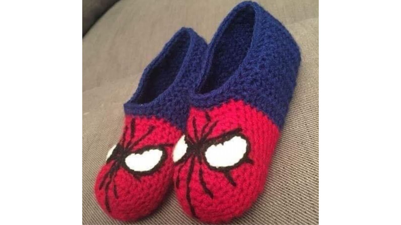 لكلوك سبايدر مان بخيوط الكروشية بأسهل طريقة 🧦🧶