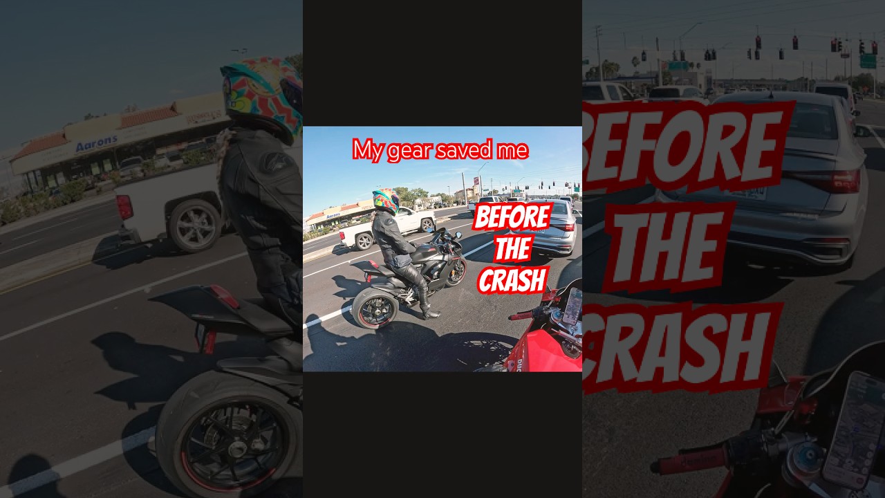 DUCATI Panigale V2 Crash — Lucky to Be Alive (Gear Saved Me) 