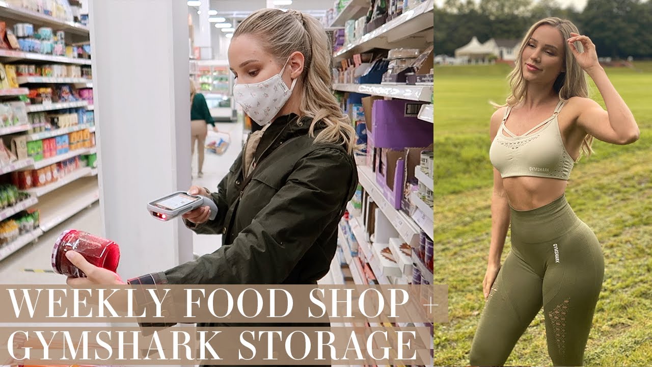 WEEKLY GROCERY SHOP, GYMSHARK ORGANISATION & IKEA STORAGE | vlog