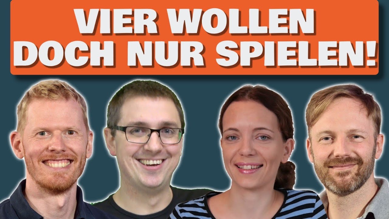 Gezockt! - Vier wollen doch nur spielen mit Sattgrün, Darwins Journey, Tipperary, Turing Machine uvm