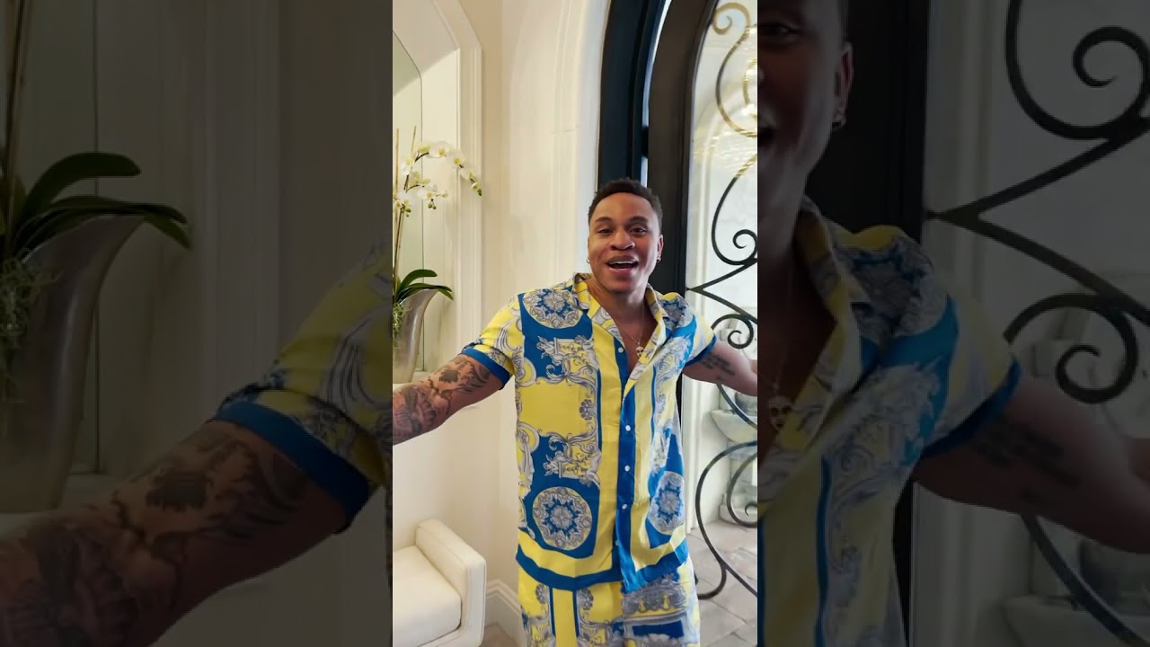 Rotimi's millions dollars house🔥 tour