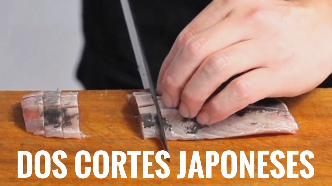 Cómo Cortar Sashimi Correctamente | Técnica Profesional Japonesa (Hirazukuri y Sogigiri)