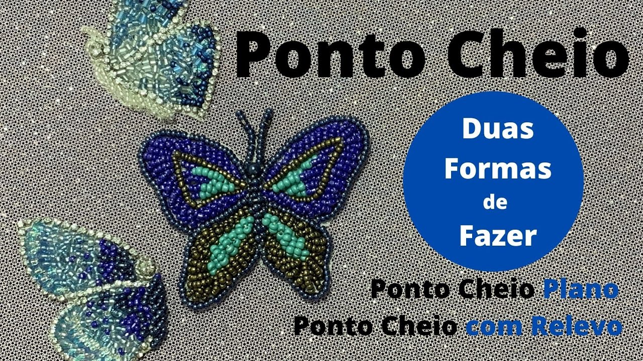Ponto Cheio - Aprenda passo a passo - Curso de BORDADO de PEDRARIA PARA INICIANTES grátis