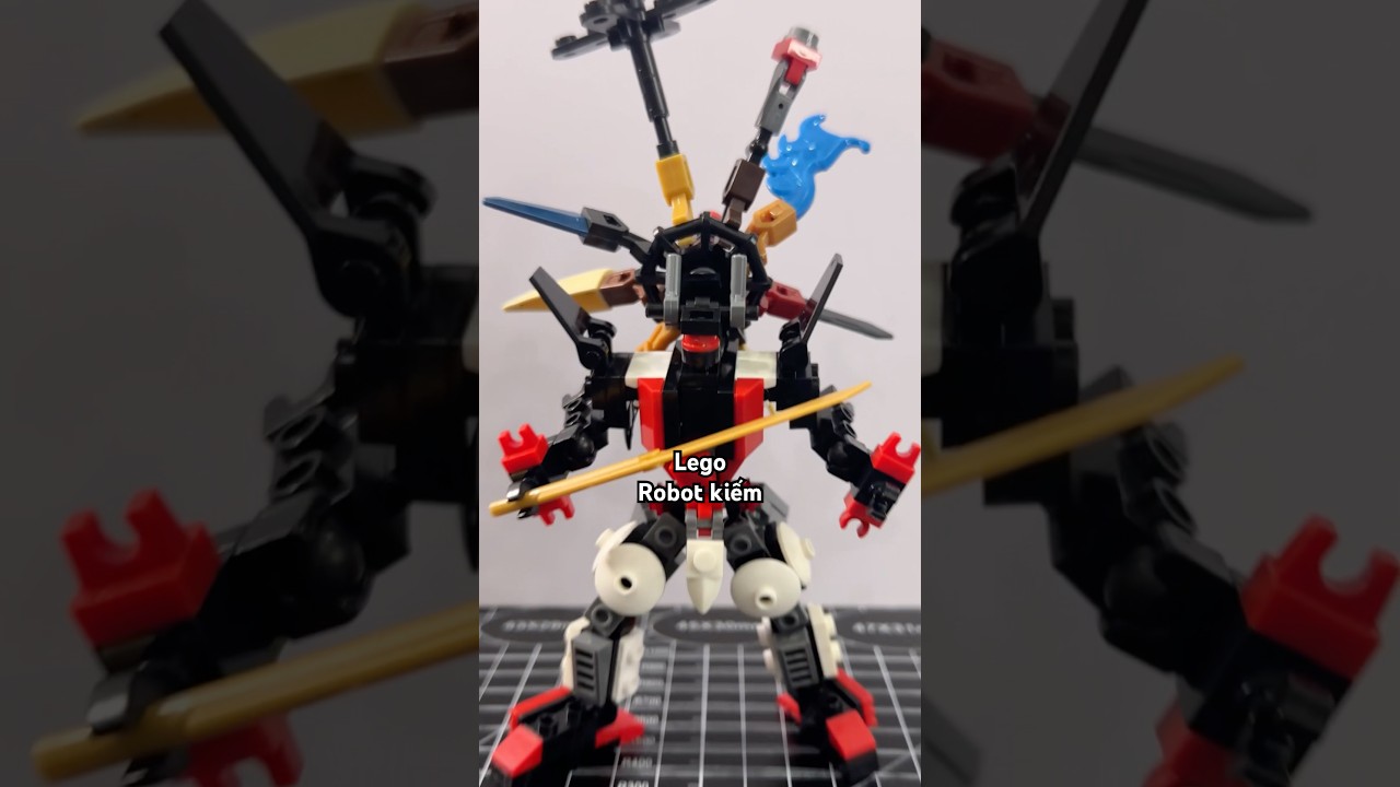 Lego. Robot kiếm 