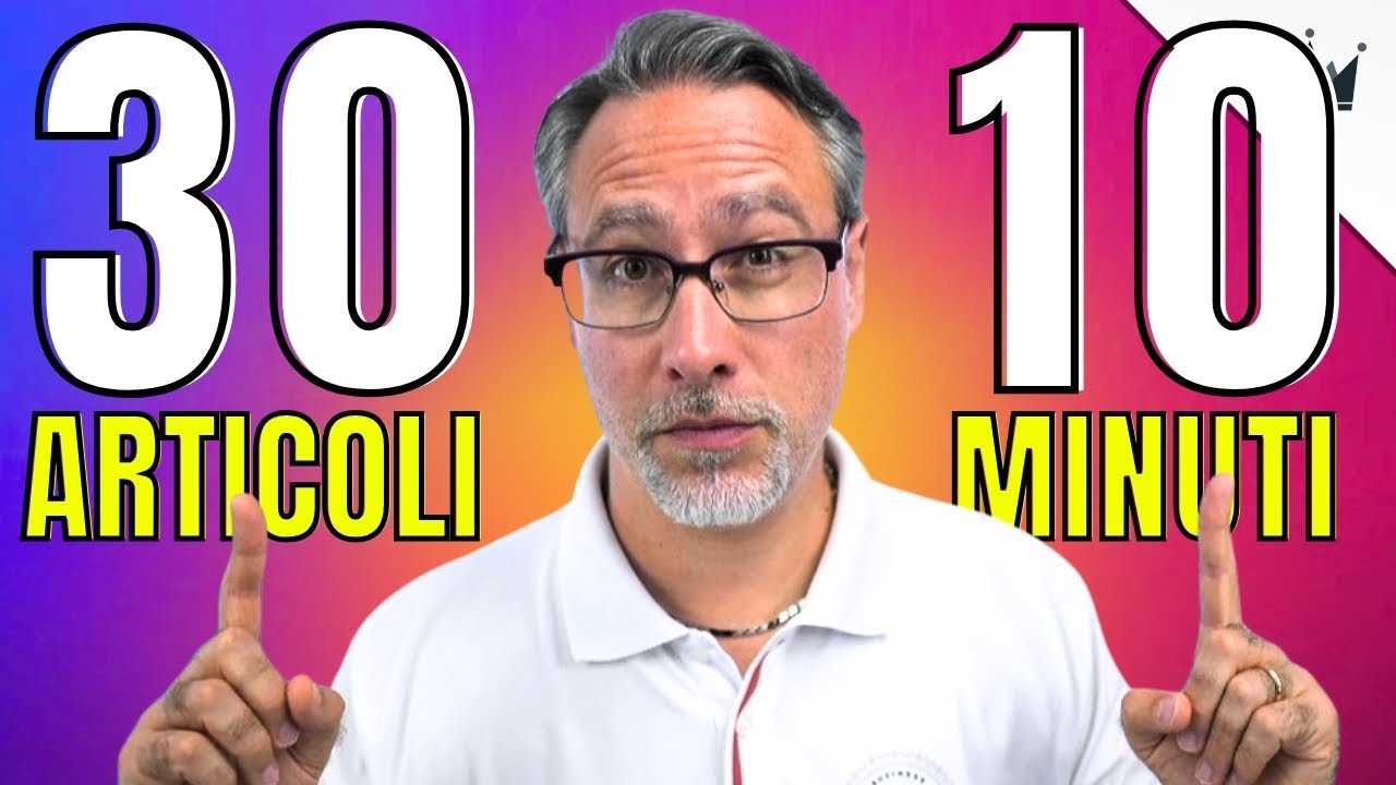Ti Presento il Tool AI che SCRIVE ARTICOLI DI BLOG meglio di chiunque !!!