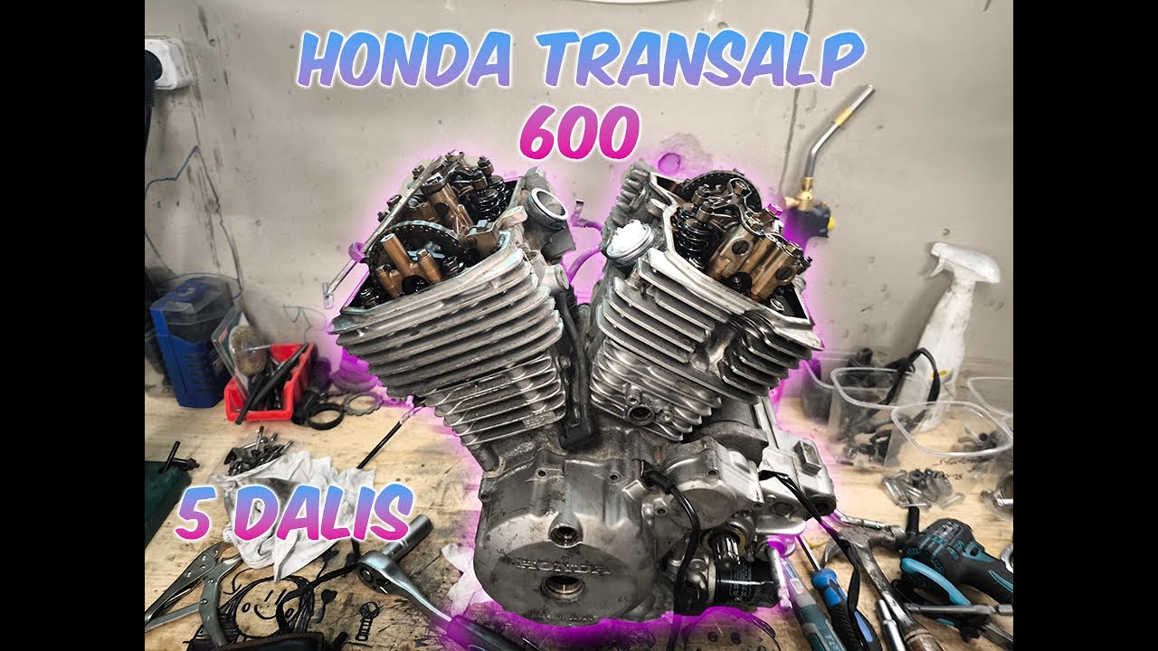 HONDA  TRANSALP XL600V 1997  (5  dalis)