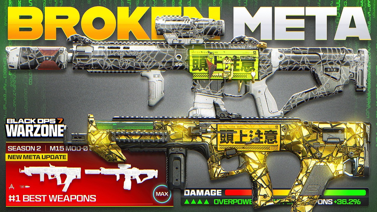 NOW the BEST WARZONE META LOADOUT after UPDATE! (Best M15 MOD-0 & Razor 9mm Warzone Meta Loadouts)