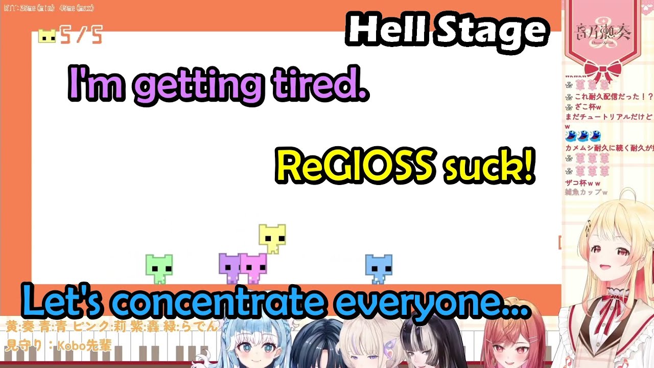Kobo, Ao-kun, Ririka, Kanade, Raden and Hajime Having Fun Letting Their Intrusive Thoughts Win