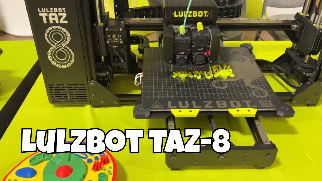 Lulzbot Latest Products! The TAZ-8 - Interview with Lulzbot at RMRRF 2025