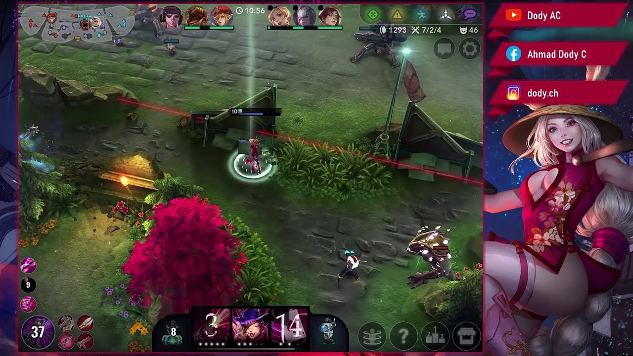 LAST VAINGLORY GAMEPLAY - Red Lanter Gwen - Vainglory 3v3