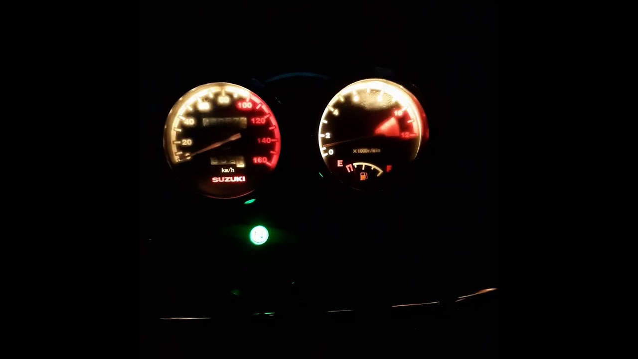Suzuki thunder 125/en125 tachometer test
