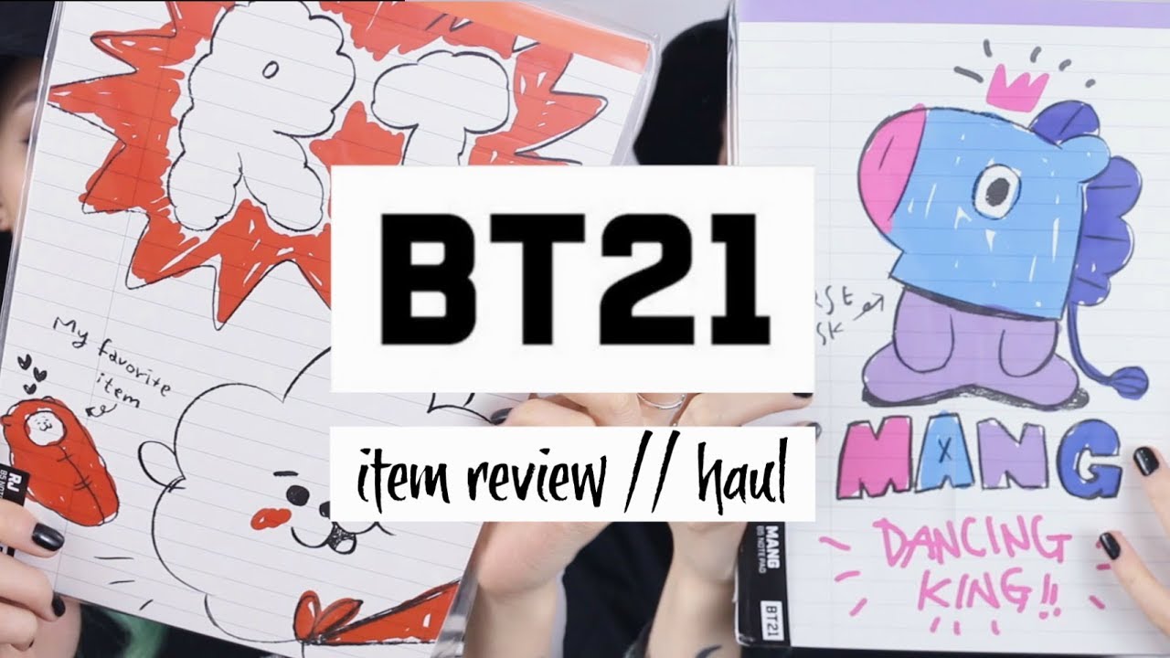 BT21 Review #3: Mugs, Notepads + MORE! | haul