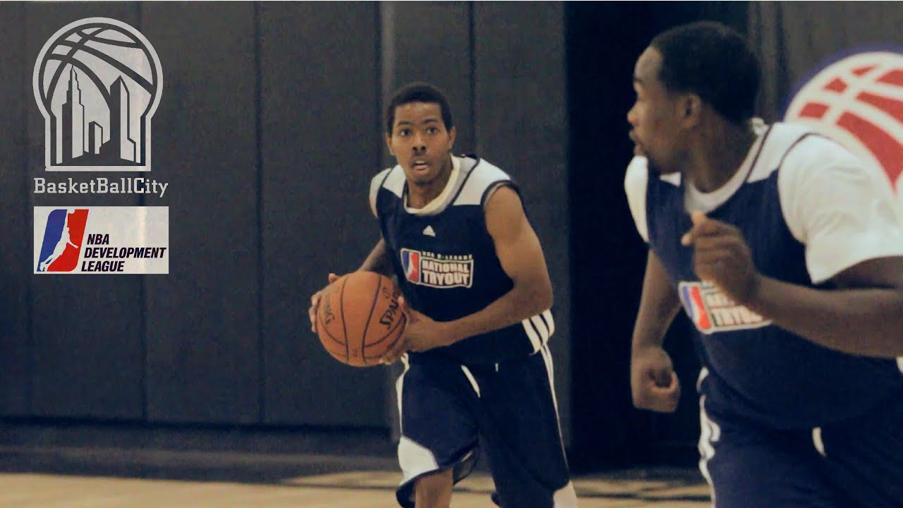 NBA D-League Tryouts @ Basketball City NYC | 2014